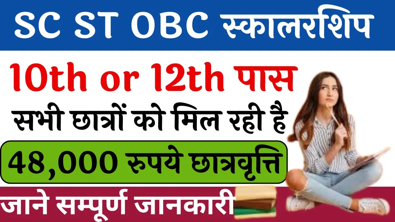 SC ST OBC Scholarship Application Form